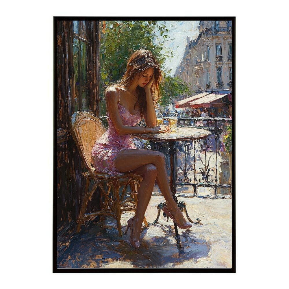 B2サイズ（約51x73cm）】【lm-poster-2778】【フレーム付き】カフェに