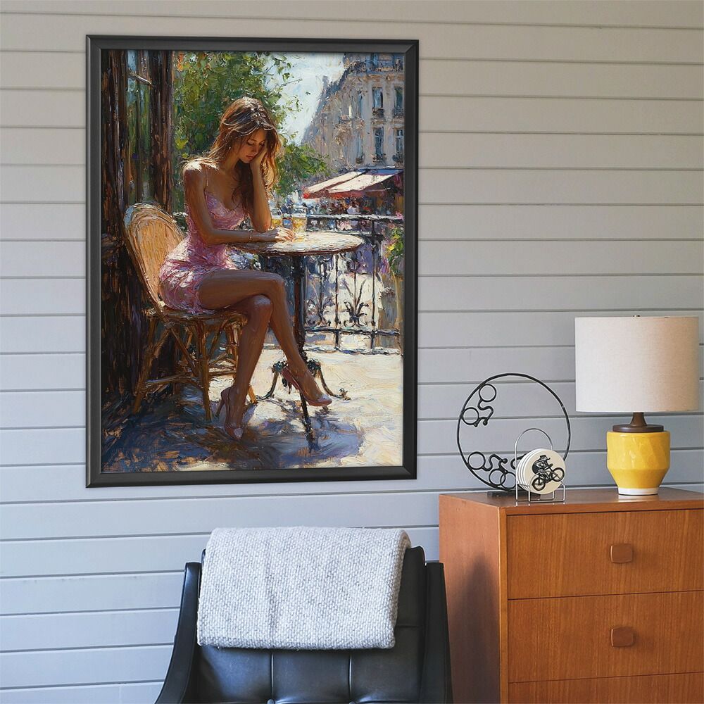 B2サイズ（約51x73cm）】【lm-poster-2778】【フレーム付き】カフェに