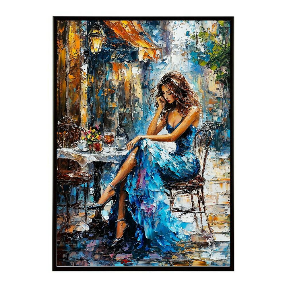 B3サイズ（約36x51cm）】【lm-poster-2779】【フレーム付き】カフェに
