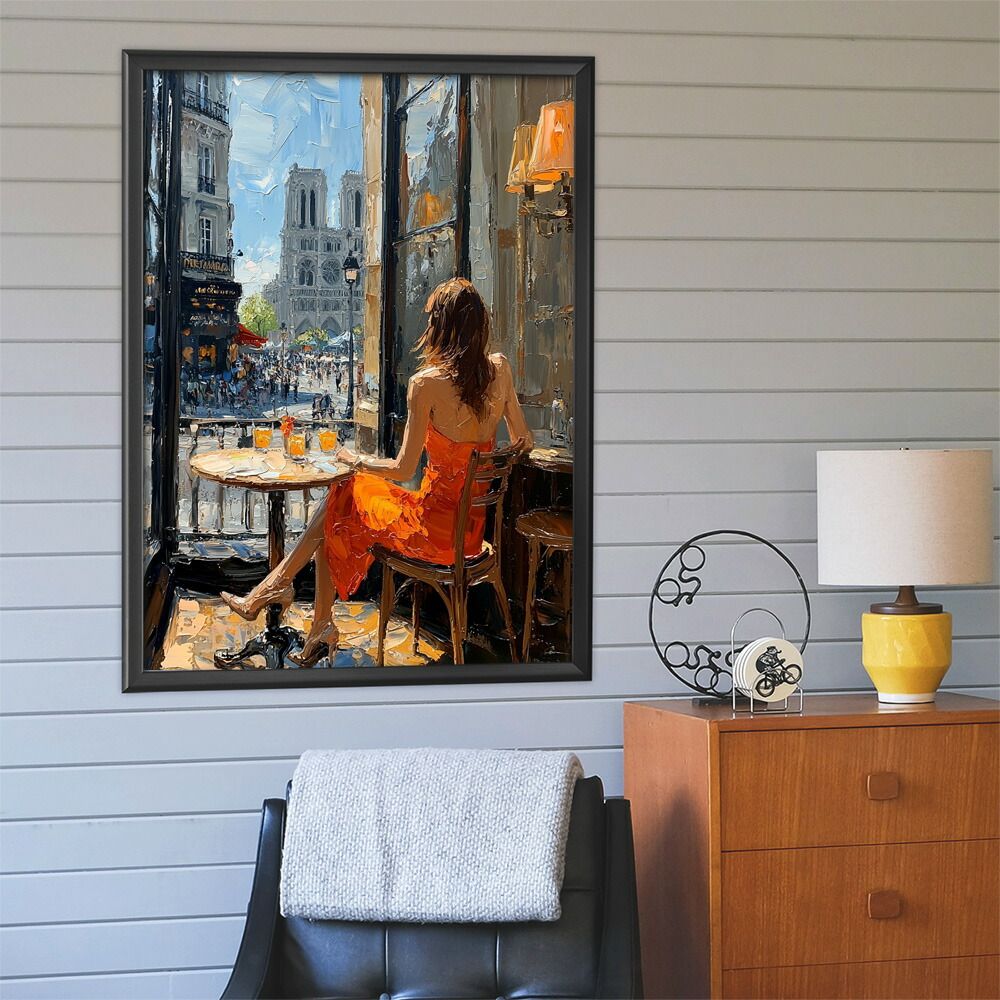 A1サイズ（約59x84cm）】【lm-poster-2788】【フレーム付き】カフェに