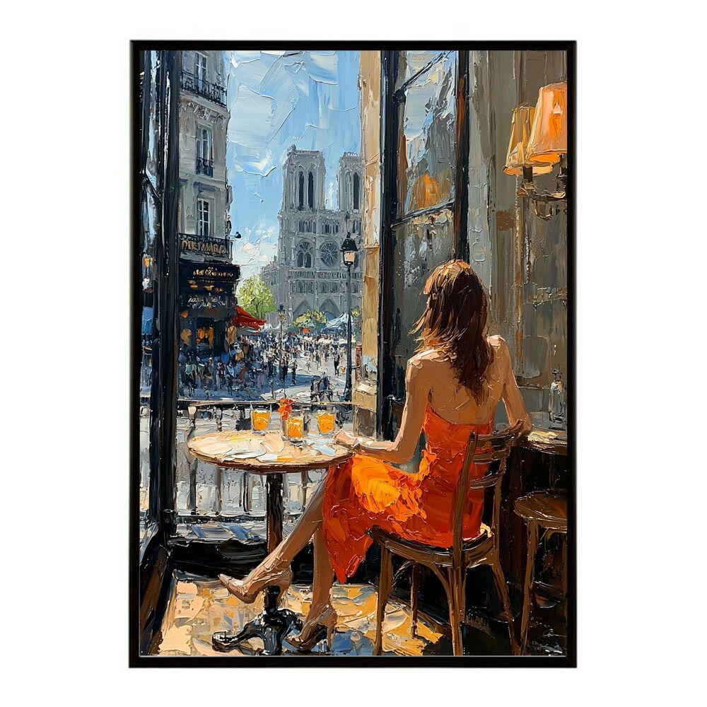 B2サイズ（約51x73cm）】【lm-poster-2788】【フレーム付き】カフェに