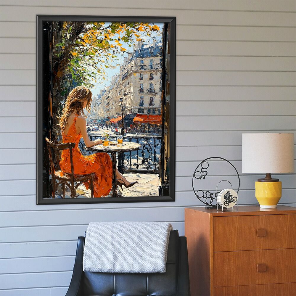 A1サイズ（約59x84cm）】【lm-poster-2790】【フレーム付き】カフェに