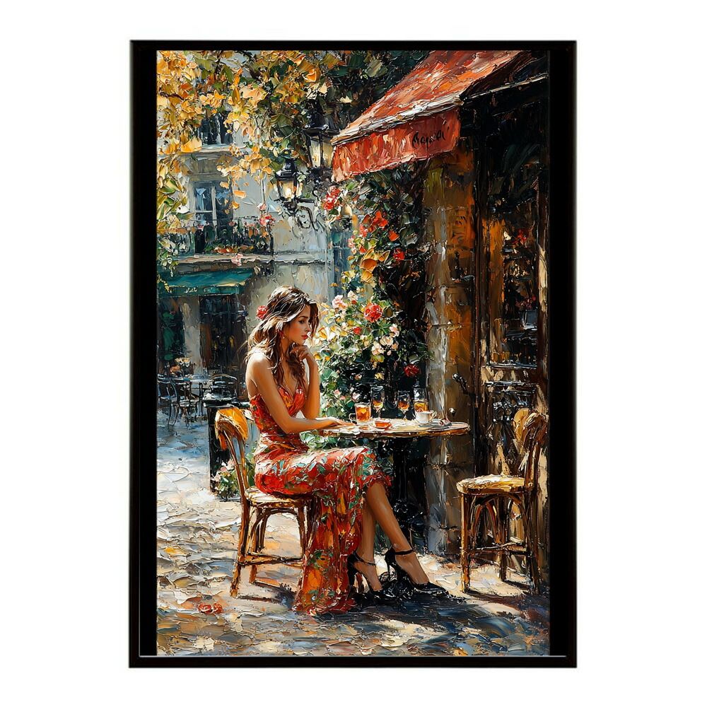A1サイズ（約59x84cm）】【lm-poster-2795】【フレーム付き】カフェに