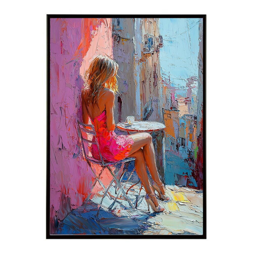 B1サイズ（約73x103cm）】【lm-poster-2803】【フレーム付き】カフェに