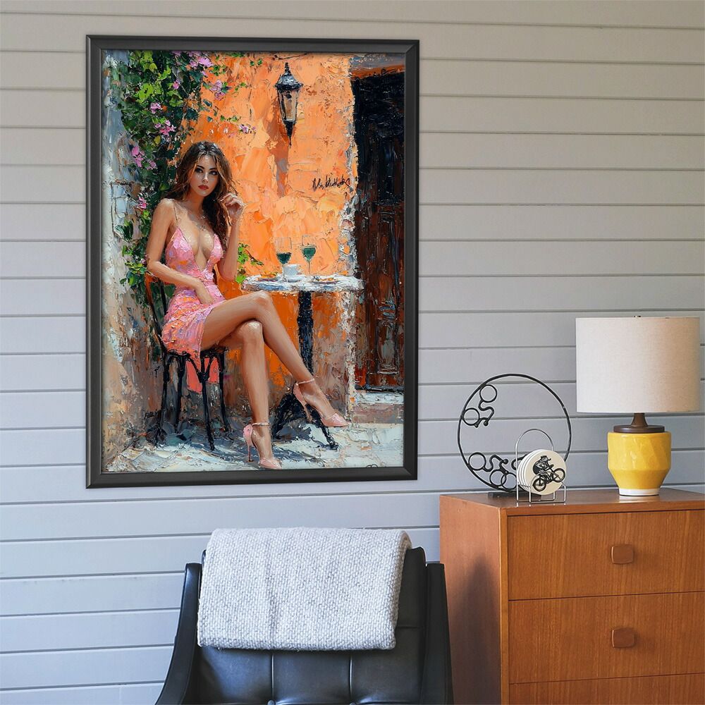 A1サイズ（約59x84cm）】【lm-poster-2807】【フレーム付き】カフェに