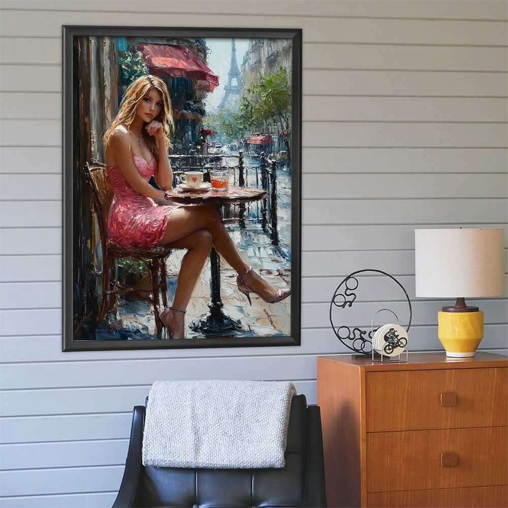 B2サイズ（約51x73cm）】【lm-poster-2659】【フレーム付き】カフェに