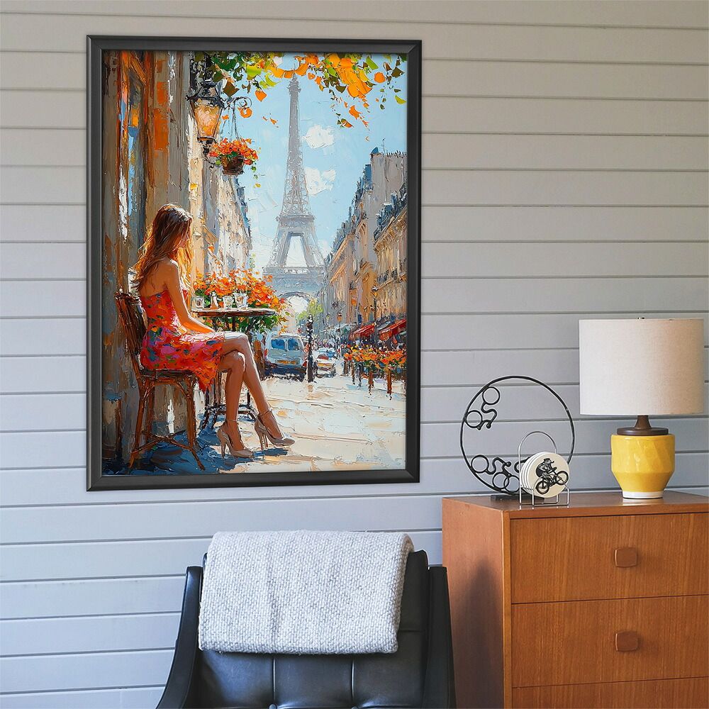 A1サイズ（約59x84cm）】【lm-poster-2813】【フレーム付き】カフェに