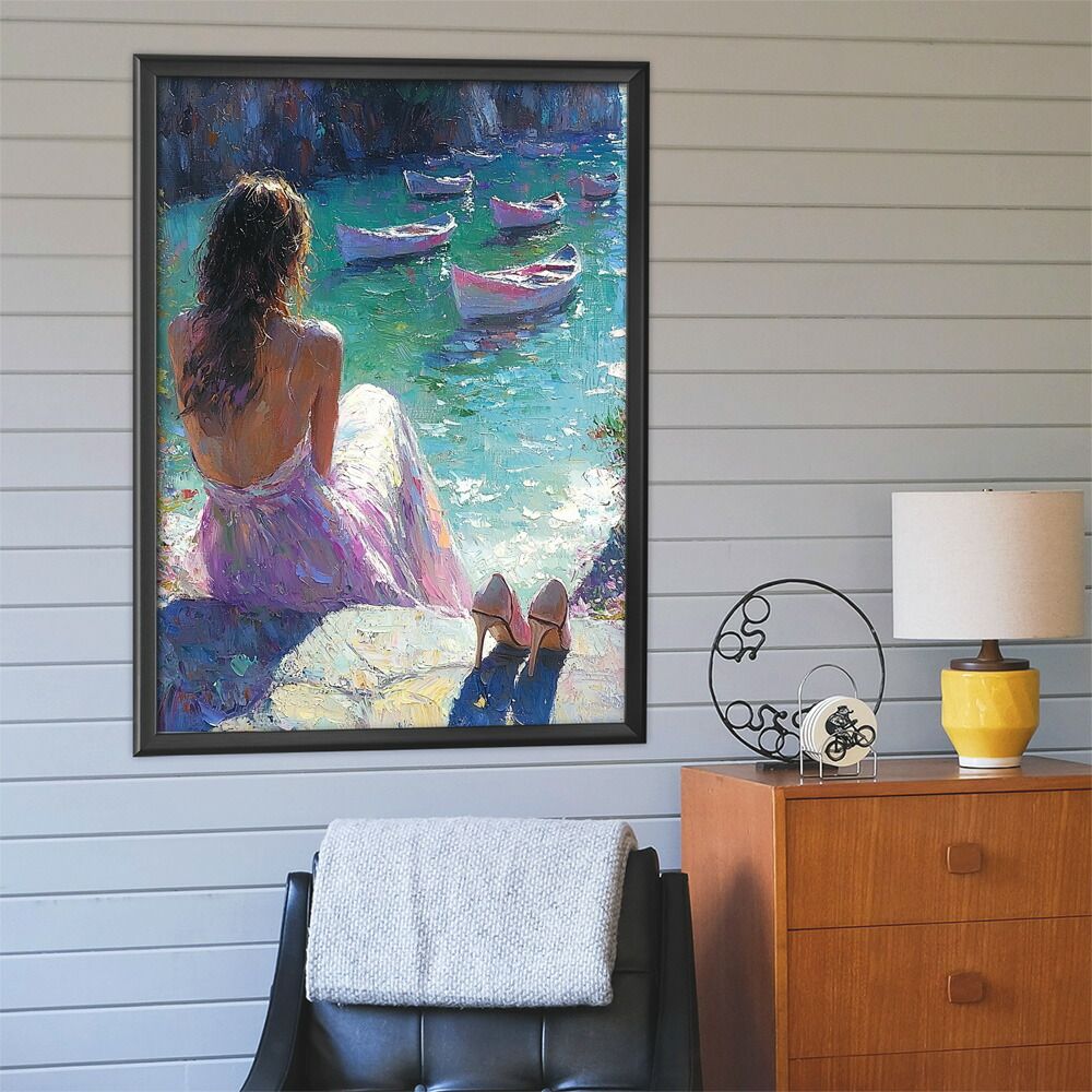 A1サイズ（約59x84cm）】【lm-poster-2818】【フレーム付き】カフェに