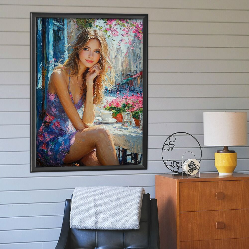 B2サイズ（約51x73cm）】【lm-poster-2824】【フレーム付き】カフェに