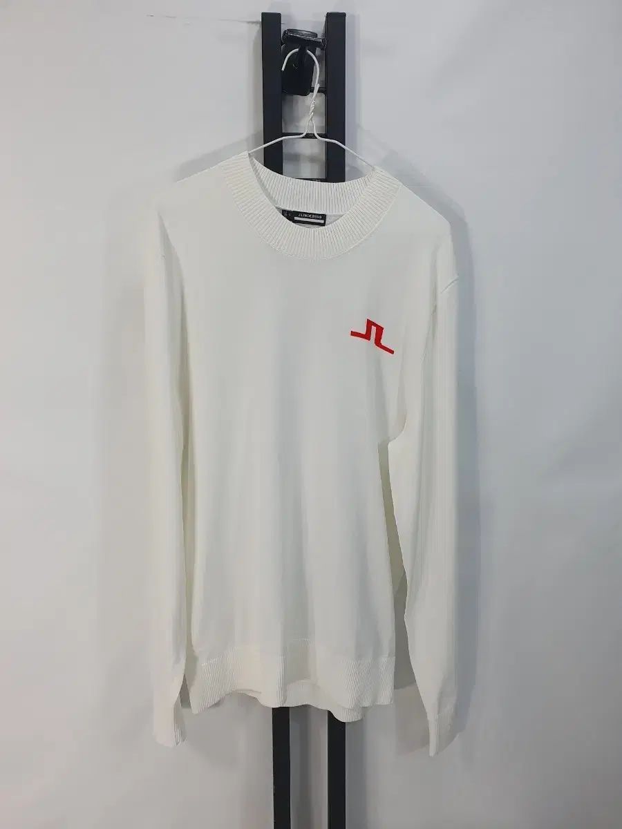 J リンドバーグ ニット 長袖Tシャツ 白 XL