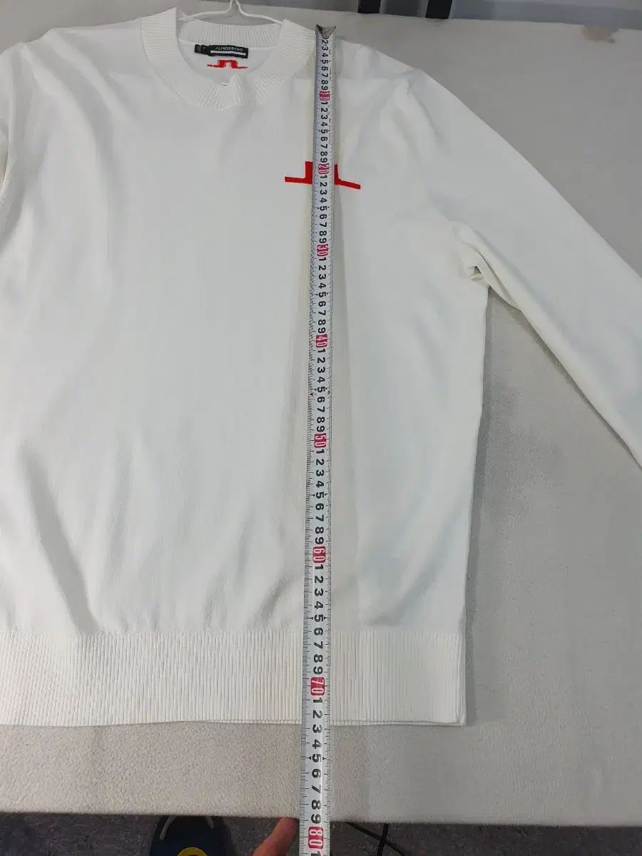 J リンドバーグ ニット 長袖Tシャツ 白 XL その他 メンズウェア ゴルフ