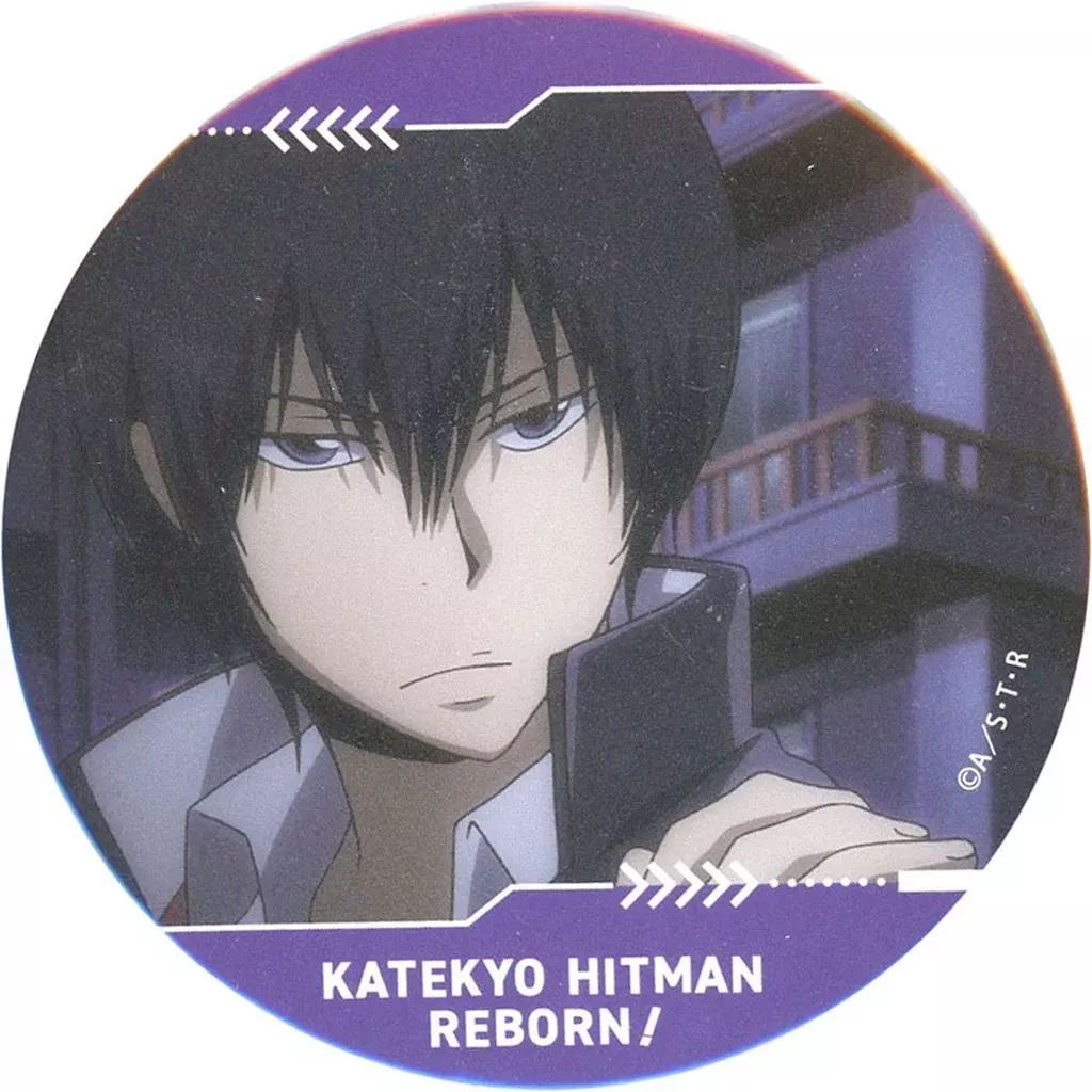 中古】バッジ・ピンズ 雲雀恭弥(顔アップ) 缶バッジ 「家庭教師