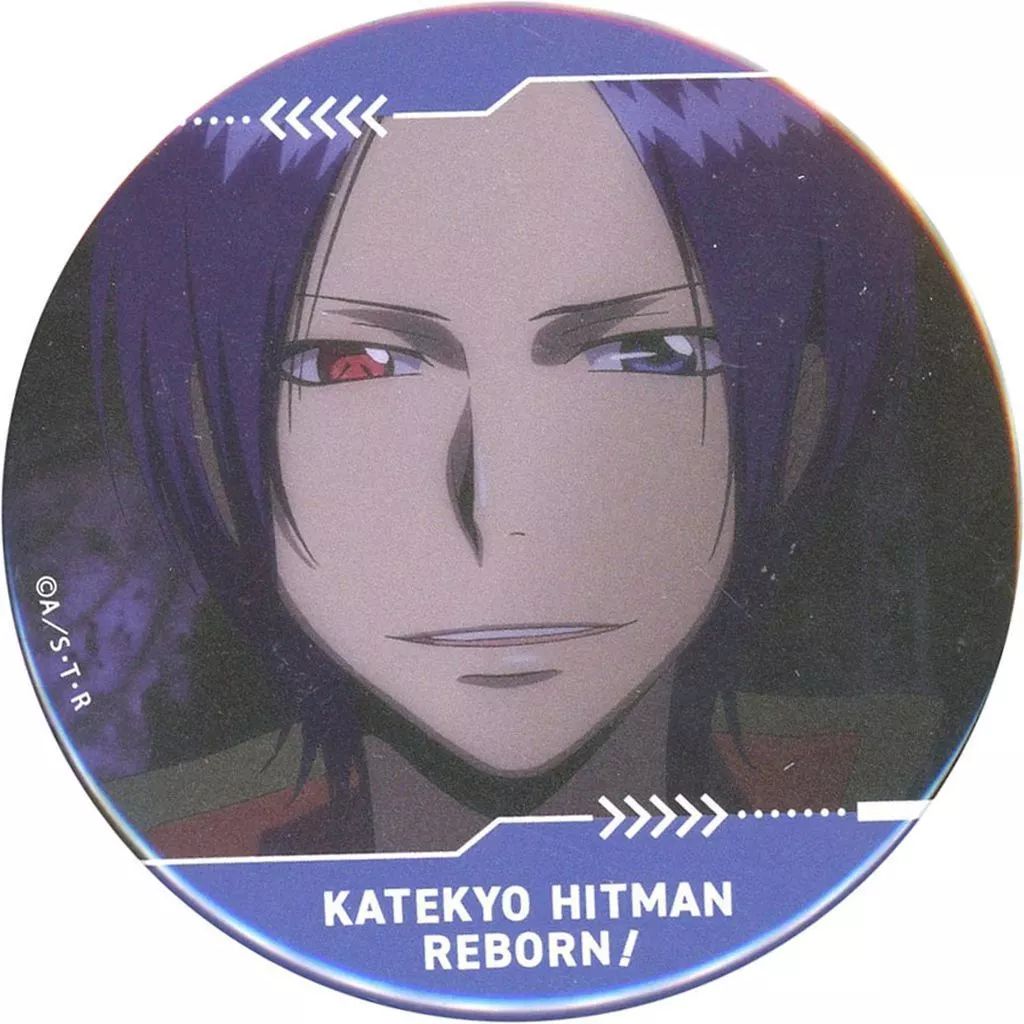 中古】バッジ・ピンズ 六道骸(顔アップ) 缶バッジ 「家庭教師