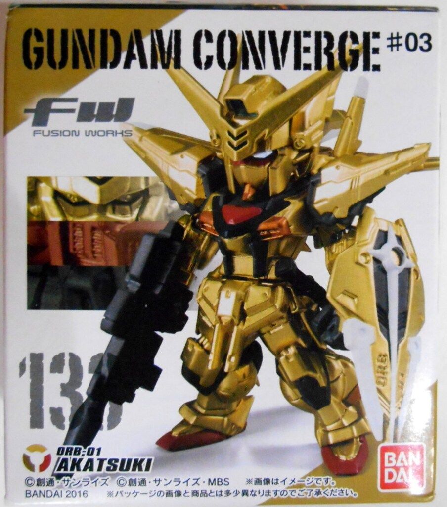 バンダイ FW GUNDAM CONVERGE #03 アカツキ オオワシ装備 - メルカリ