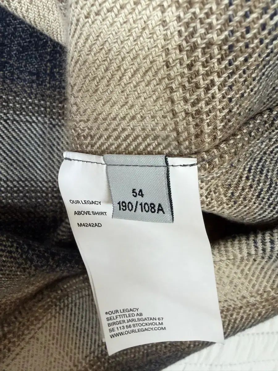 アワーレガシー ボブ シャツ ドイル チェック レガシー フランネル