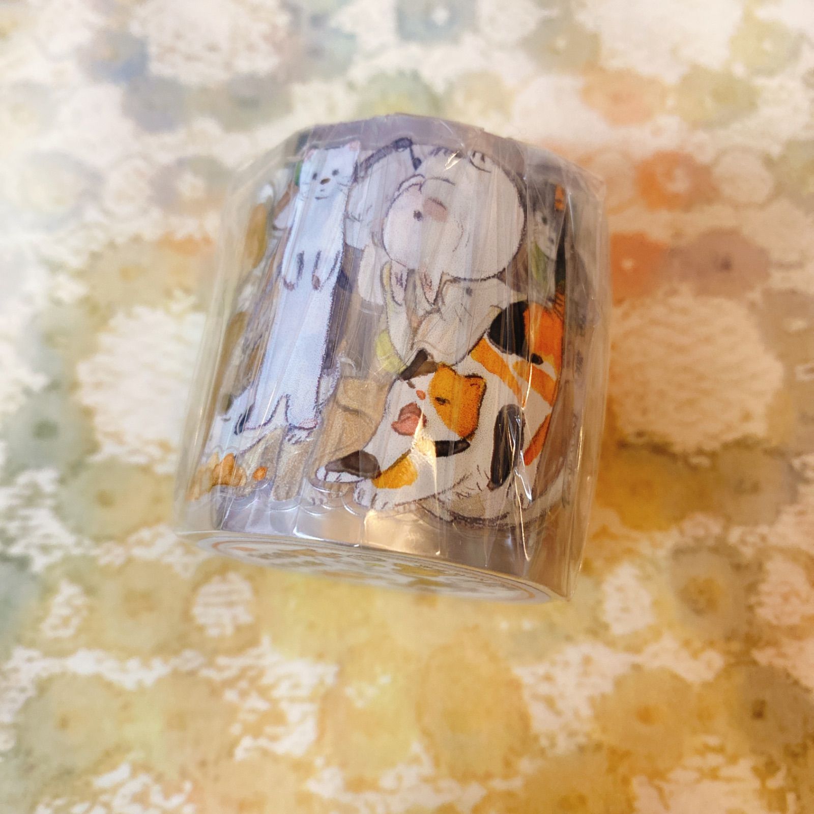 251220 伴我集 いぬねこ 海外マスキングテープ巻売り アニマル - メルカリ