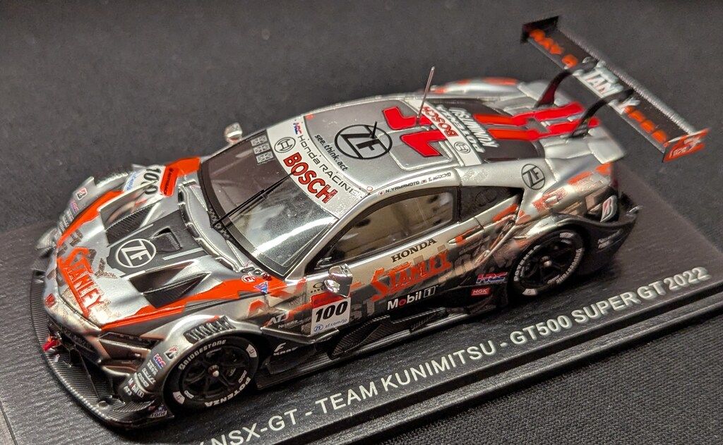 Spark model 1/43 STANLEY NSX-GT No.100 TEAM KUNIMITSU GT500 SUPER