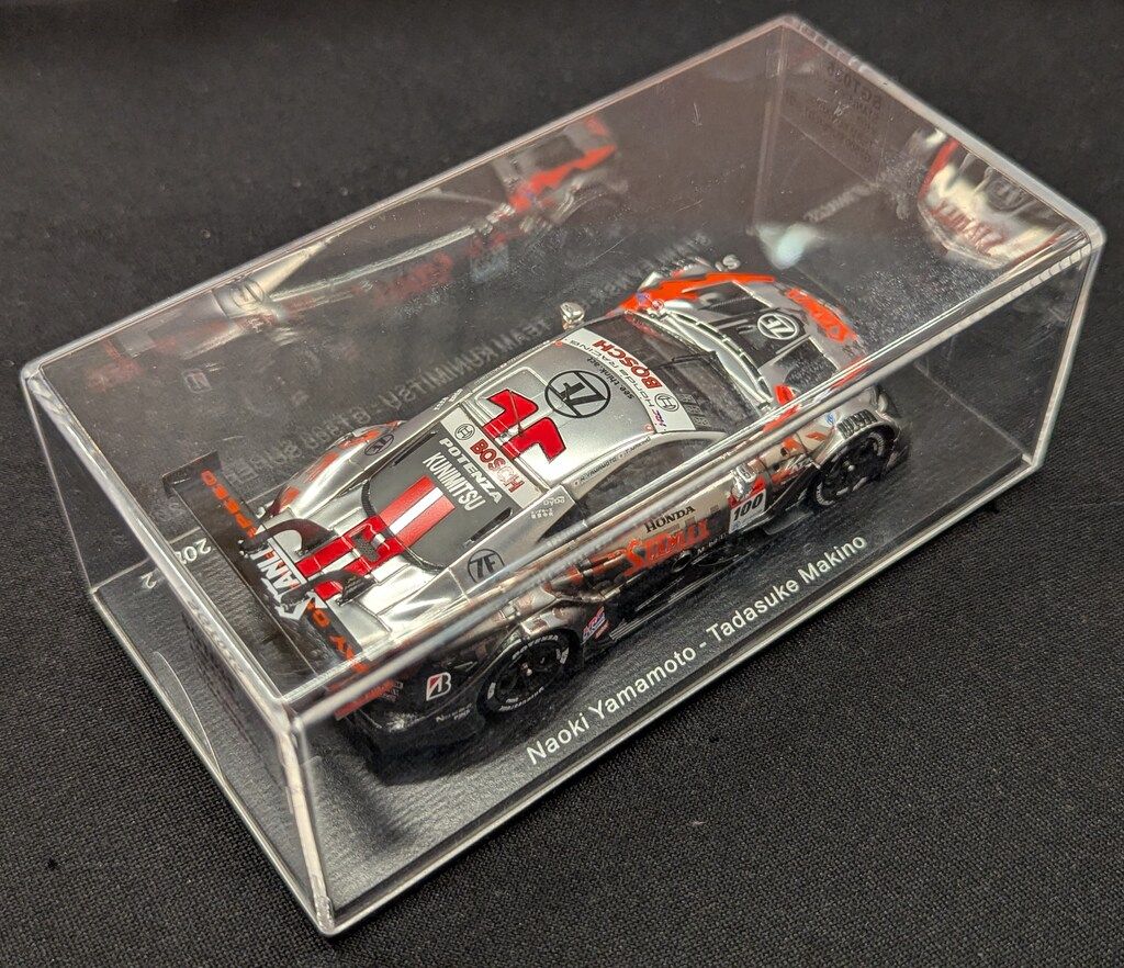 Spark model 1/43 STANLEY NSX-GT No.100 TEAM KUNIMITSU GT500 SUPER