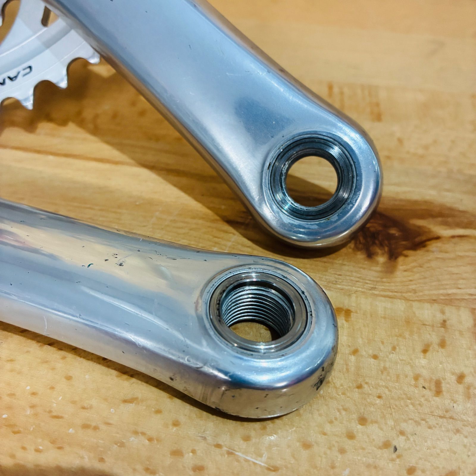 良品】 Campagnolo VELOCE クランクセット10s 50-34T 172.5mm BSC BB付