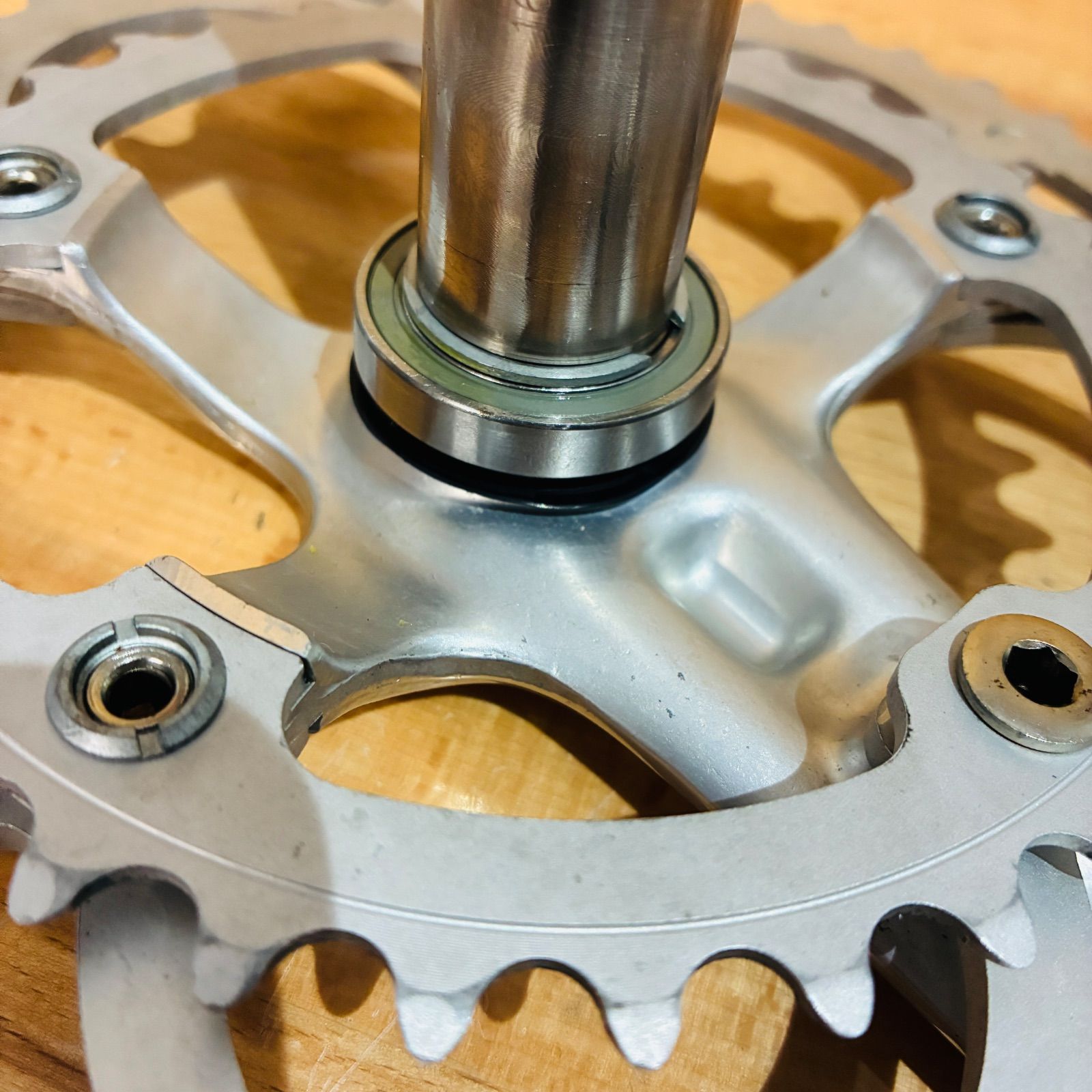 良品】 Campagnolo VELOCE クランクセット10s 50-34T 172.5mm BSC BB付