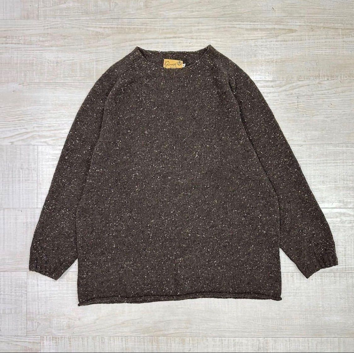 グレニュギー ルーツトゥブランチズ 別注 クルーネック ウール ニット 44 glenugie for roots to branches グレニュギー ルーツトゥブランチズ
