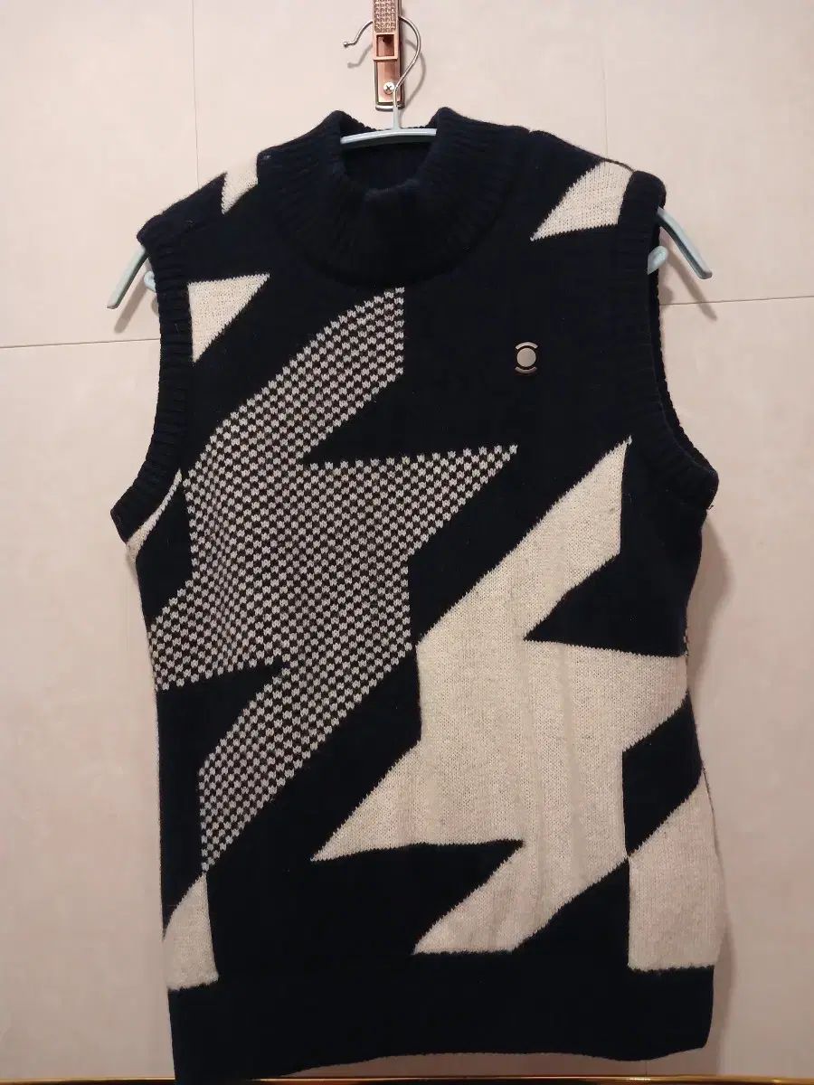 WIDE ANGLE ワイドアングル W レディース ウール ニット ベスト 95 サイズ