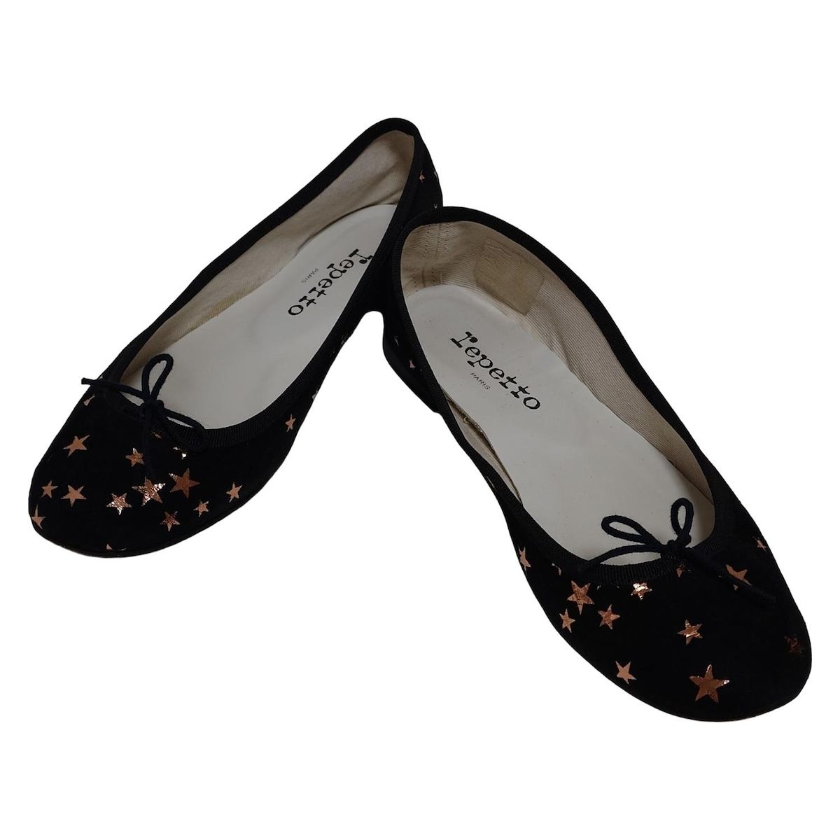 Repetto ブラック フラットシューズ 38 Repetto ブラック フラットシューズ 38