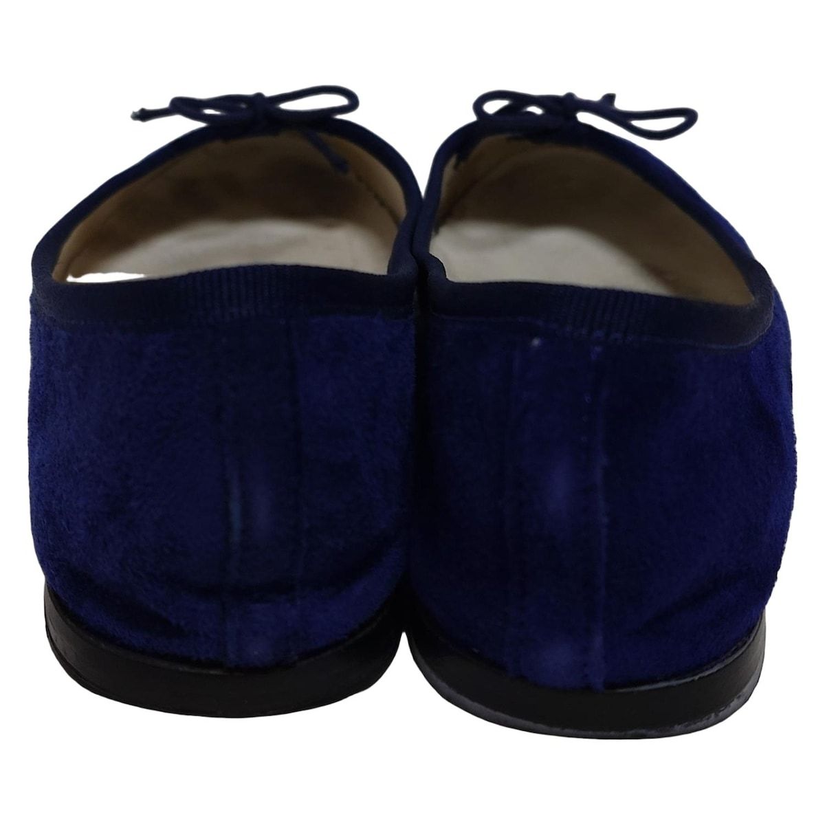 repetto(レペット) フラットシューズ 38 レディース ネイビー リボン