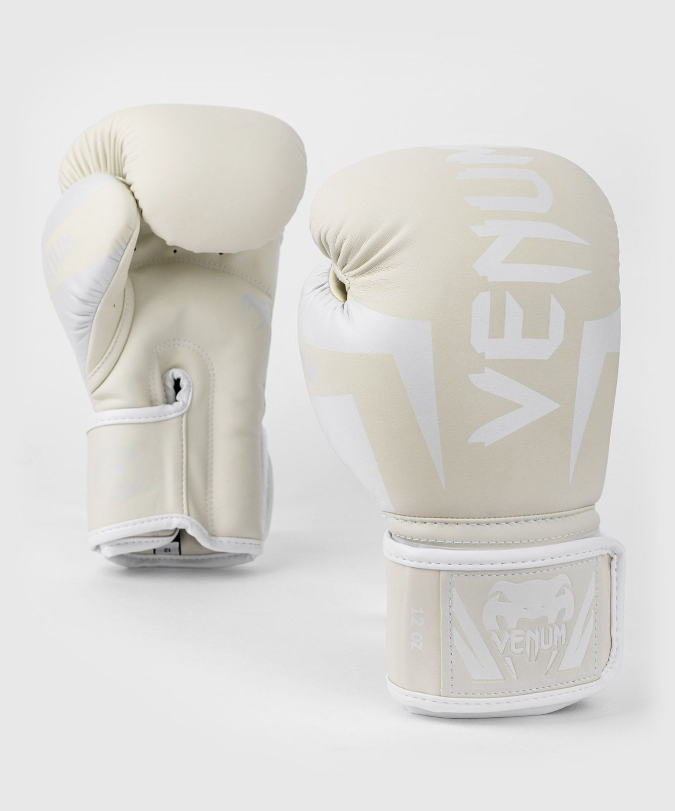 Venum Elite ボクシンググローブ ホワイト × アイボリー Boxing Gloves ヴェヌム エリート White | Ivory