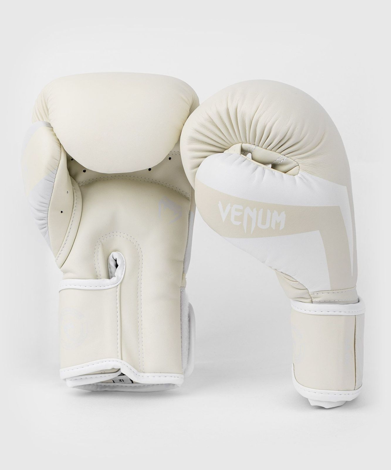 Venum Elite ボクシンググローブ ホワイト × アイボリー Boxing Gloves ヴェヌム エリート White Ivory