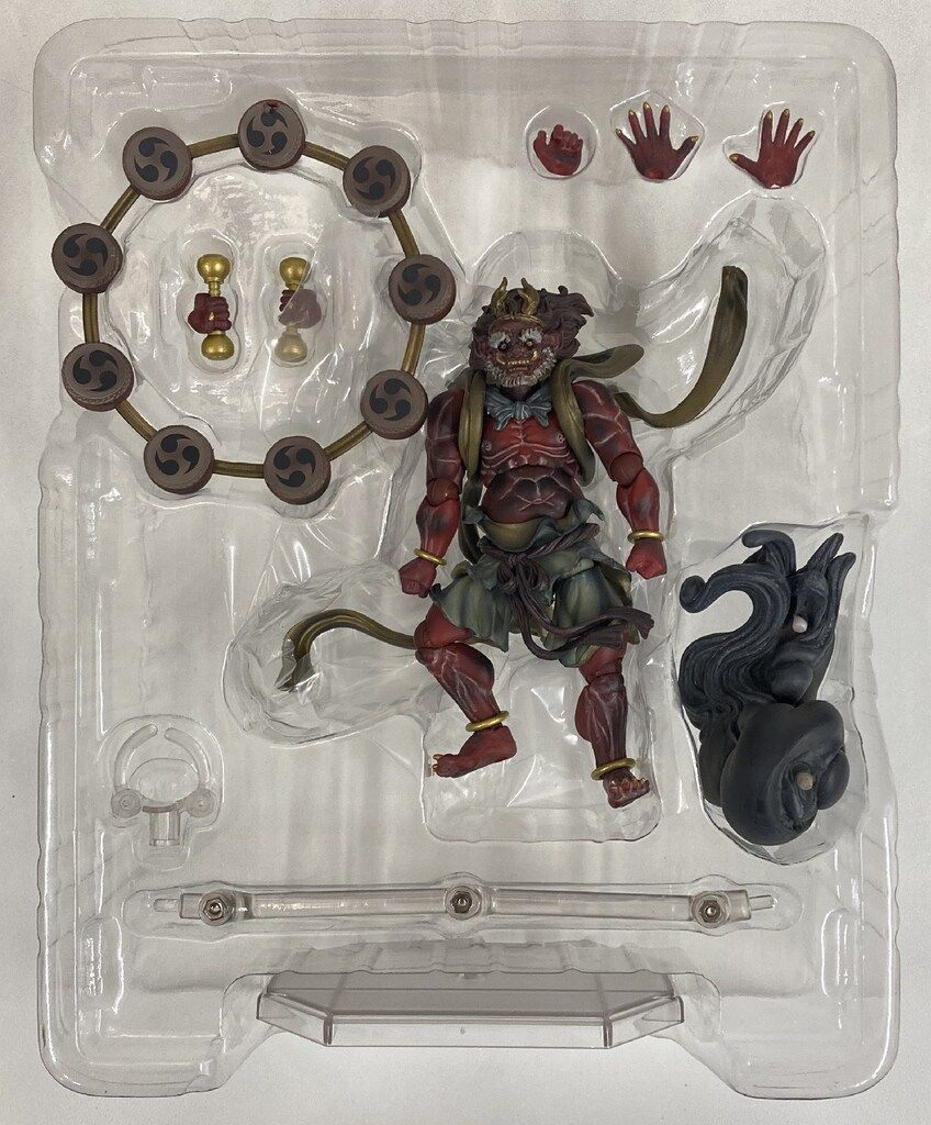 海洋堂 タケヤ式自在置物/KT Project 雷神 (赤) KT-EX05 - メルカリ