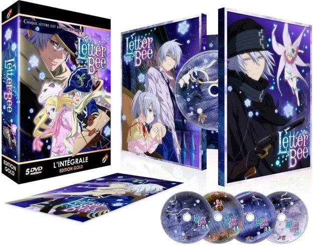 Letter Bee Tegami Bachi Integrale Edition G 5 DVD Livret