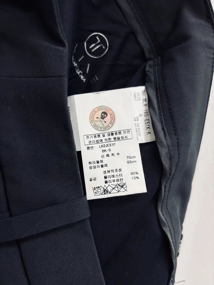 マークアンドロナ MARK - LONA プリーツ ゴルフ スカート