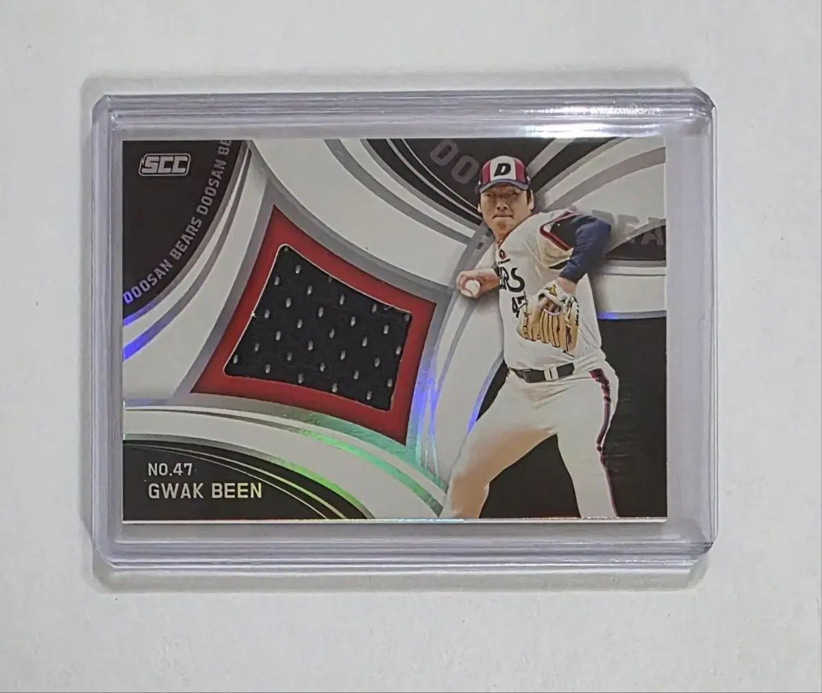 SCC 斗山ベアーズ 곽빈 ジャージ カード