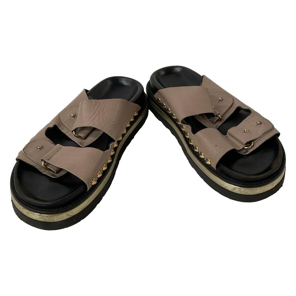 FABIO RUSCONI(ファビオルスコーニ) サンダル レディース - ピンク