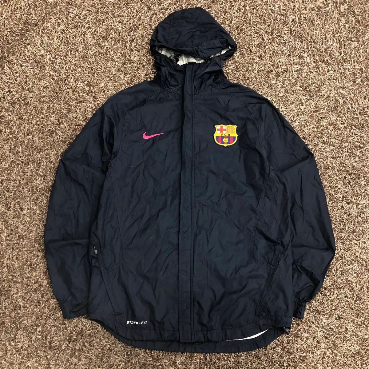 S NIKE バルセロナ STORM-FIT ウィンドブレーカー ジャケット - メルカリ