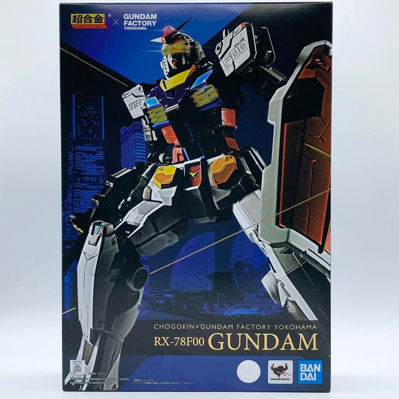 超合金×GUNDAM FACTORY YOKOHAMA RX-78F00 ガンダム BANDAI フィギュア #nn