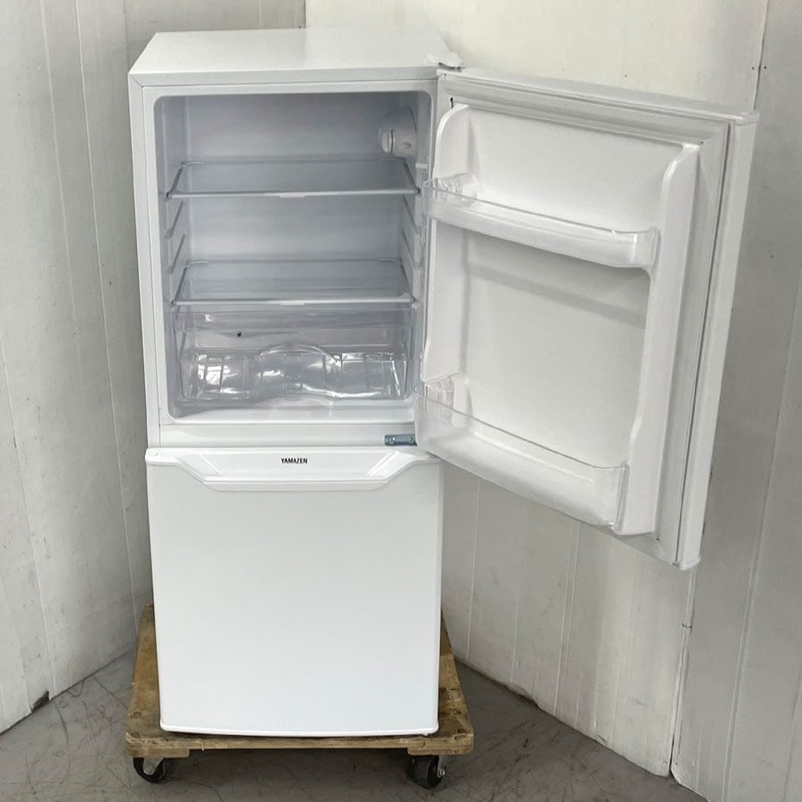 地域限定商品 [山善] 冷蔵庫 2024 幅47.4cm 106L 右開き YFR-D111(W