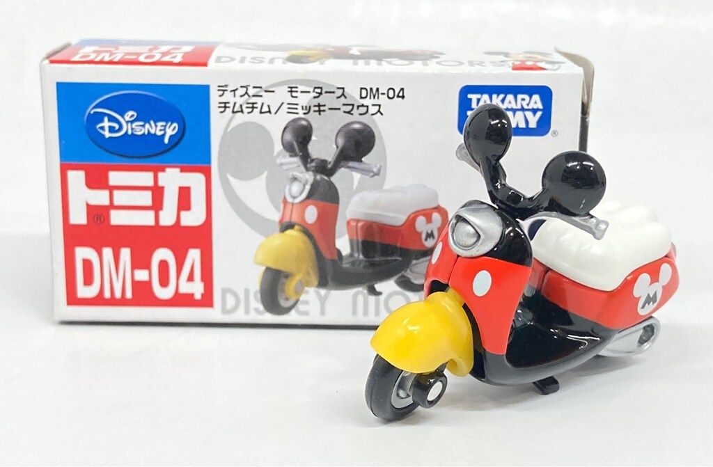 トミカ ディズニーモータース DM-04 チムチム/ミッキーマウス 楽天市場】トミカ ディズニーモータース DM－04 チムチム ミッキー