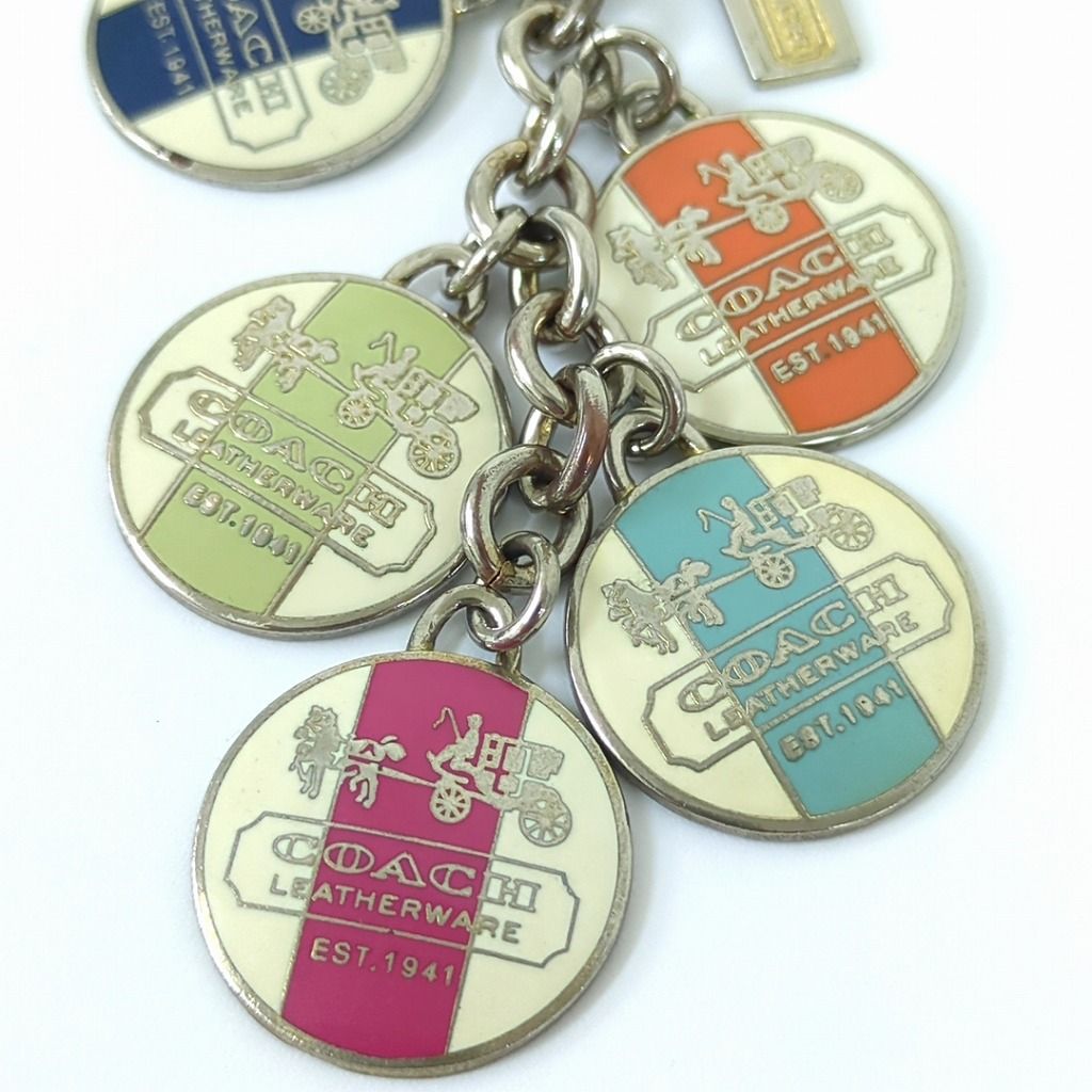 コーチ COACH 5チャーム キーホルダー キーリング - メルカリ