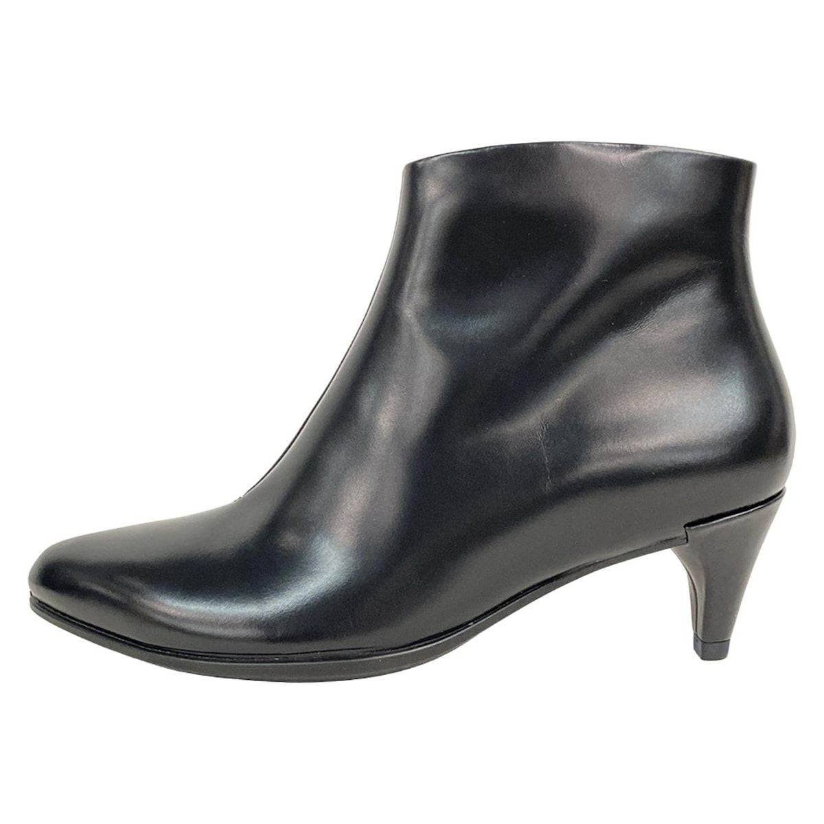 ECCO エコー ショートブーツ 36 - 黒 レザー