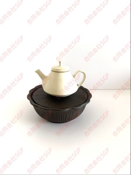 茶盤 台湾 茶承 陶器 クリアランス 茶盤 中国茶 台湾茶 備品はセット