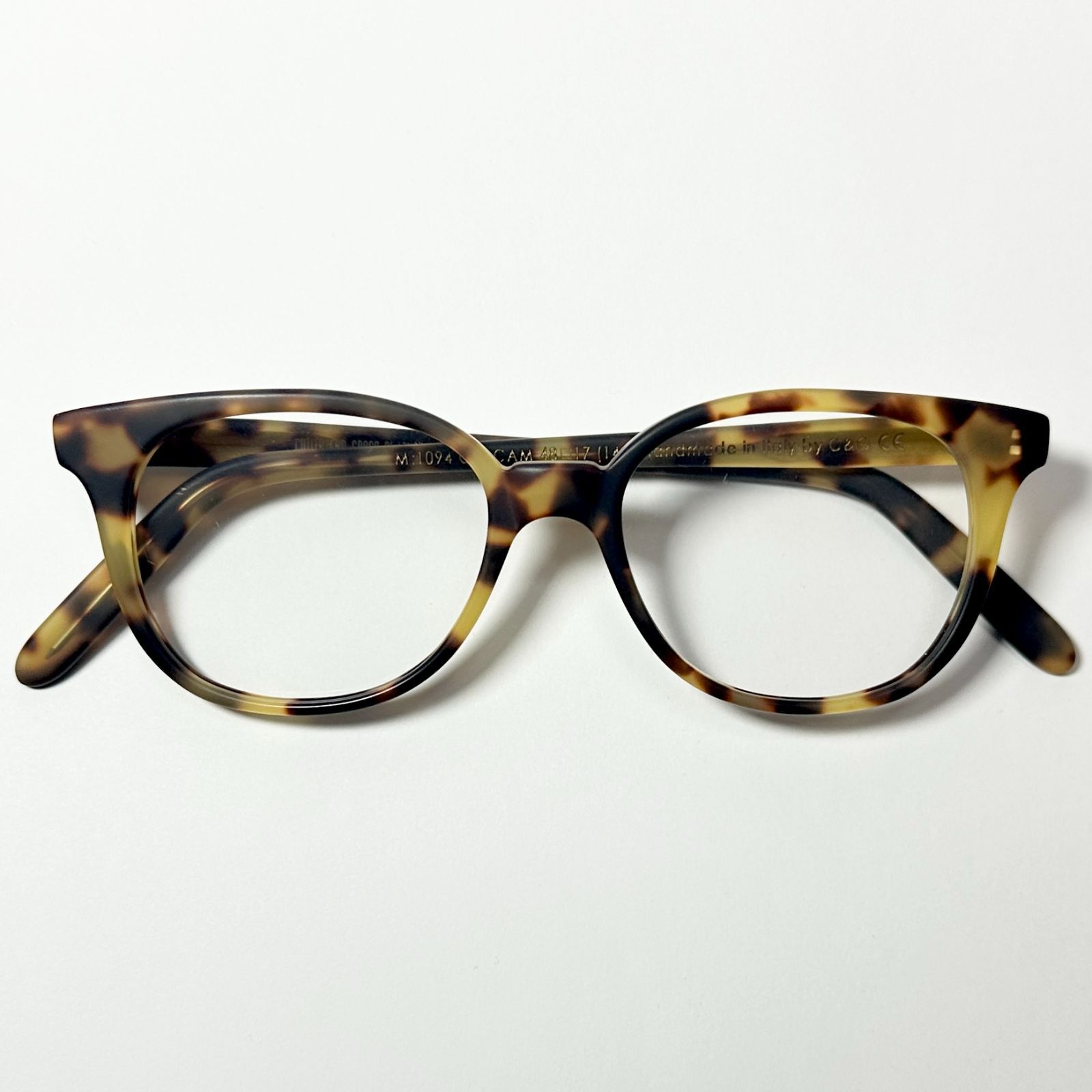 CUTLER AND GROSS M 1094 カトラー アンド グロス 英国ブランド べっ甲柄メガネ ケース付き イタリア製
