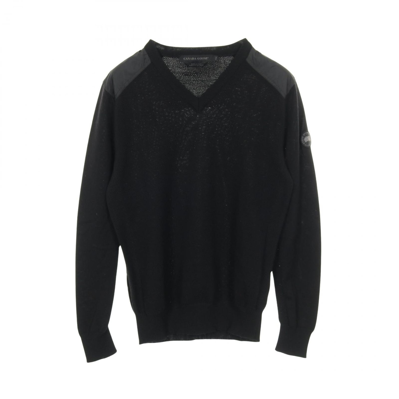 カナダグース CANADA GOOSE ニット Mcleod V Neck Sweater ウール メンズ A