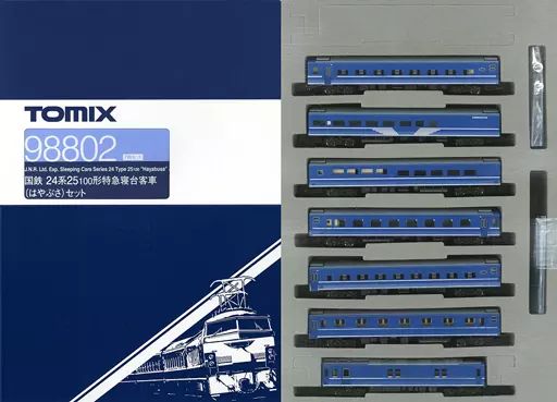 鉄道模型 1 150 24系25 100形特急寝台客車 はやぶさ セット 7両 98802