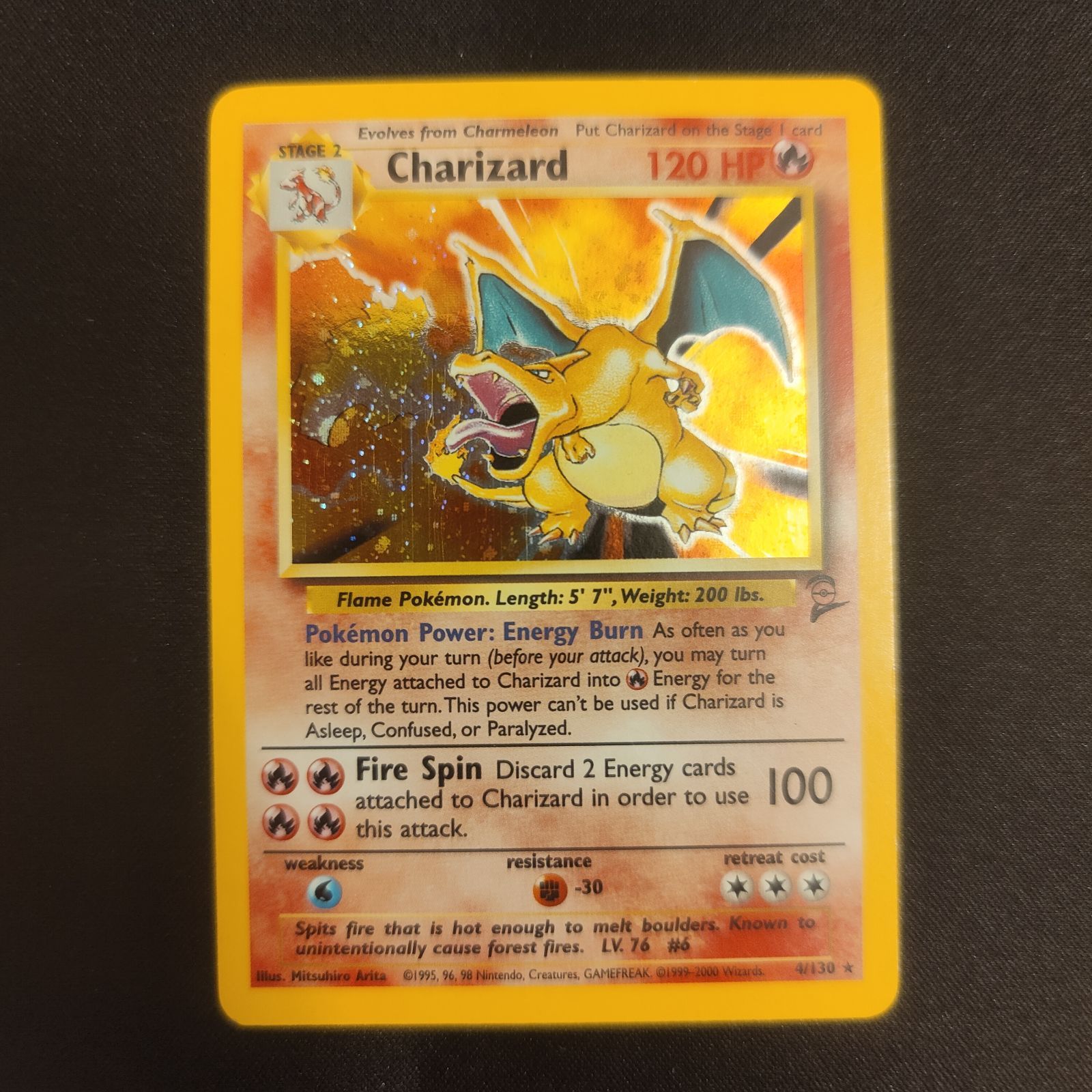 リザードン 英語版 ホロ Base Set 2 - メルカリ