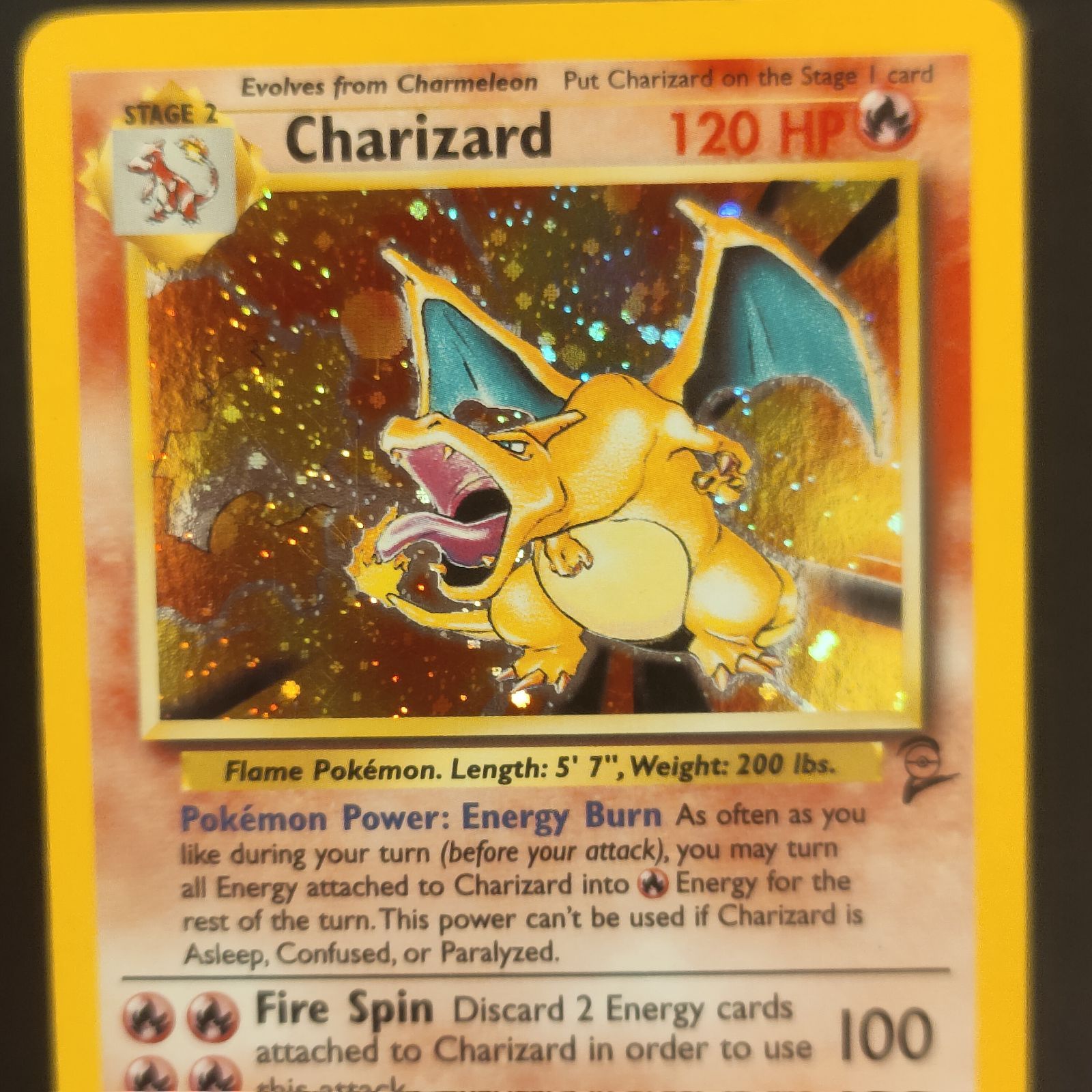 リザードン 英語版 ホロ Base Set 2 - メルカリ