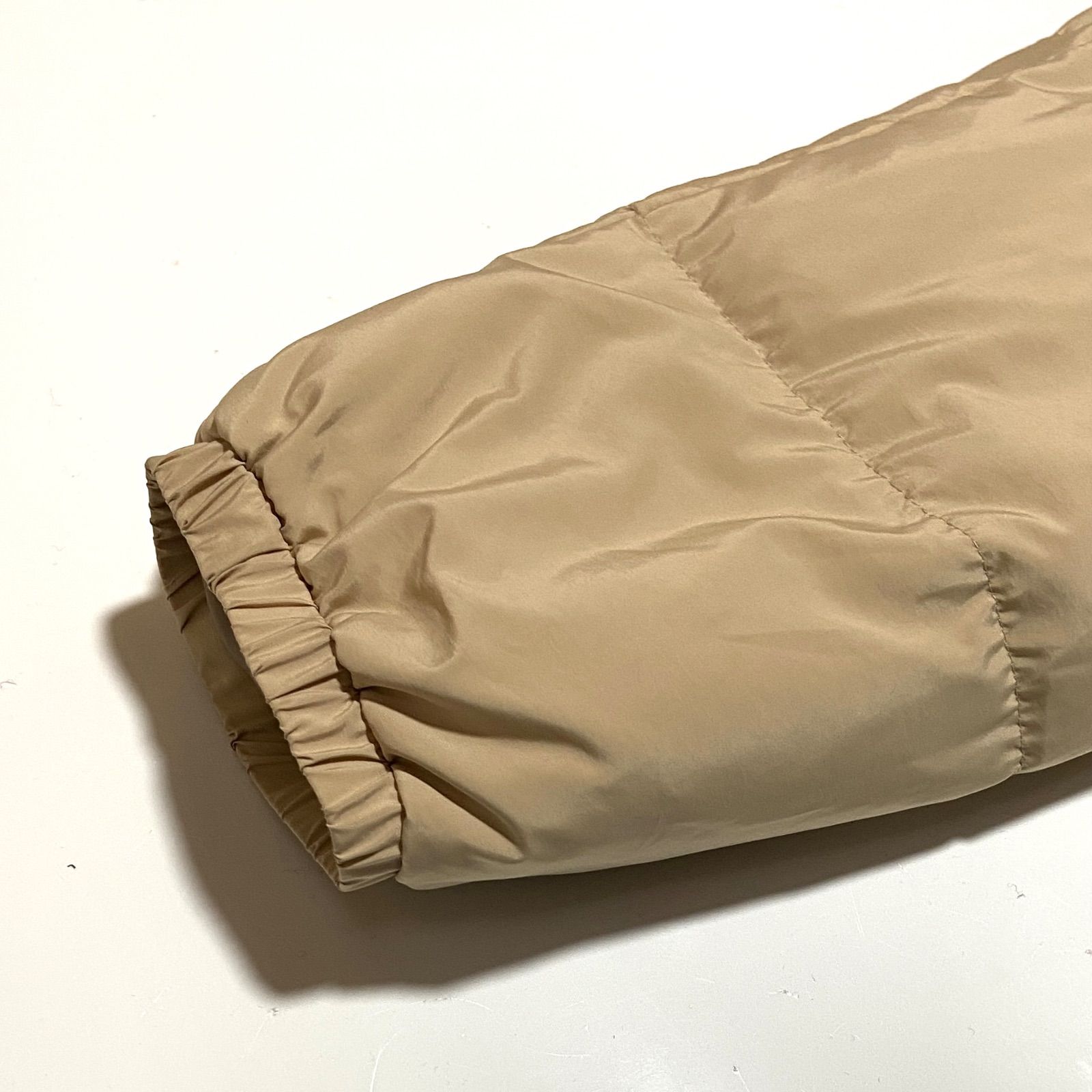 新品未使用 QTUME クチューム ダウン ダンボール 2way ノーカラー 切替