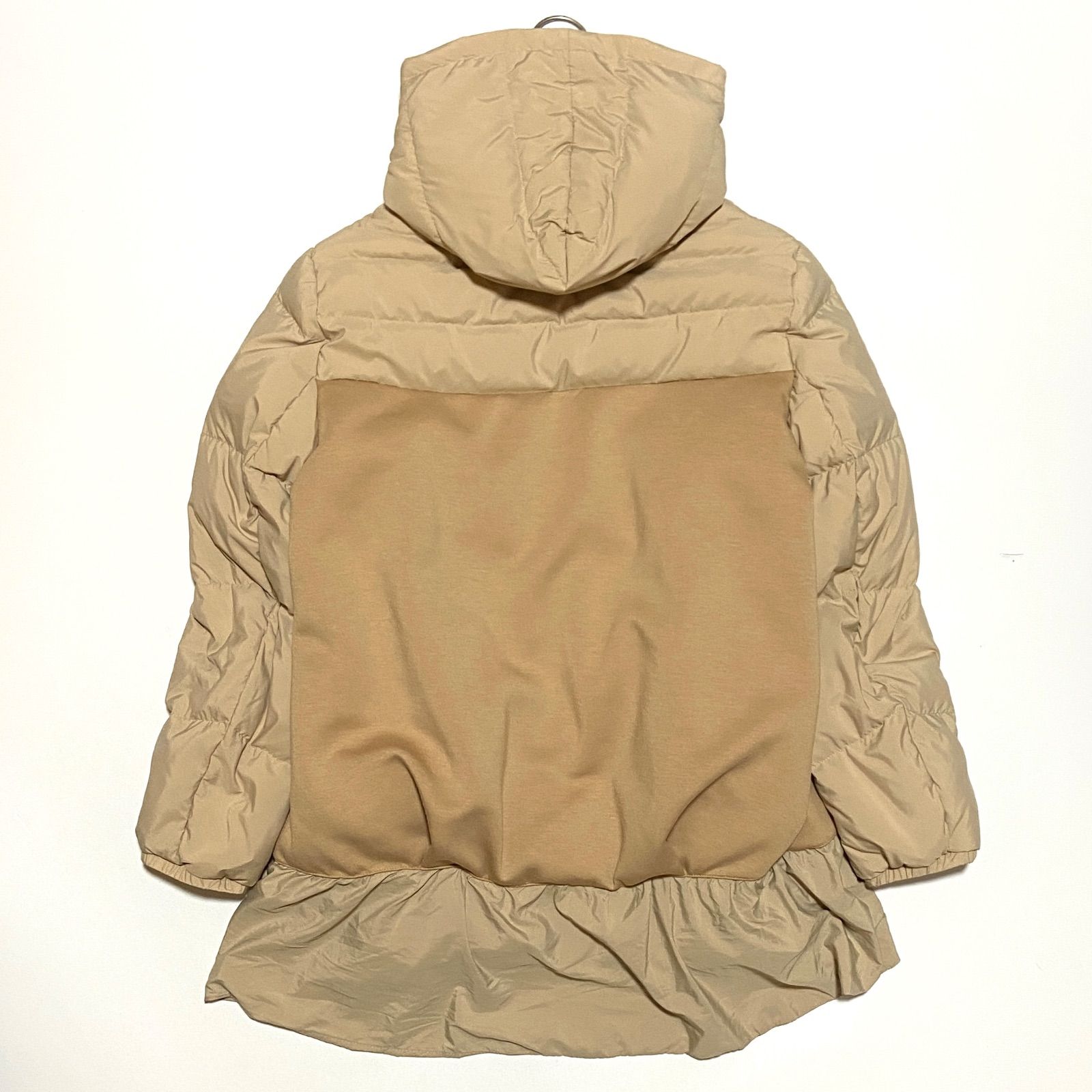 新品未使用 QTUME クチューム ダウン ダンボール 2way ノーカラー 切替