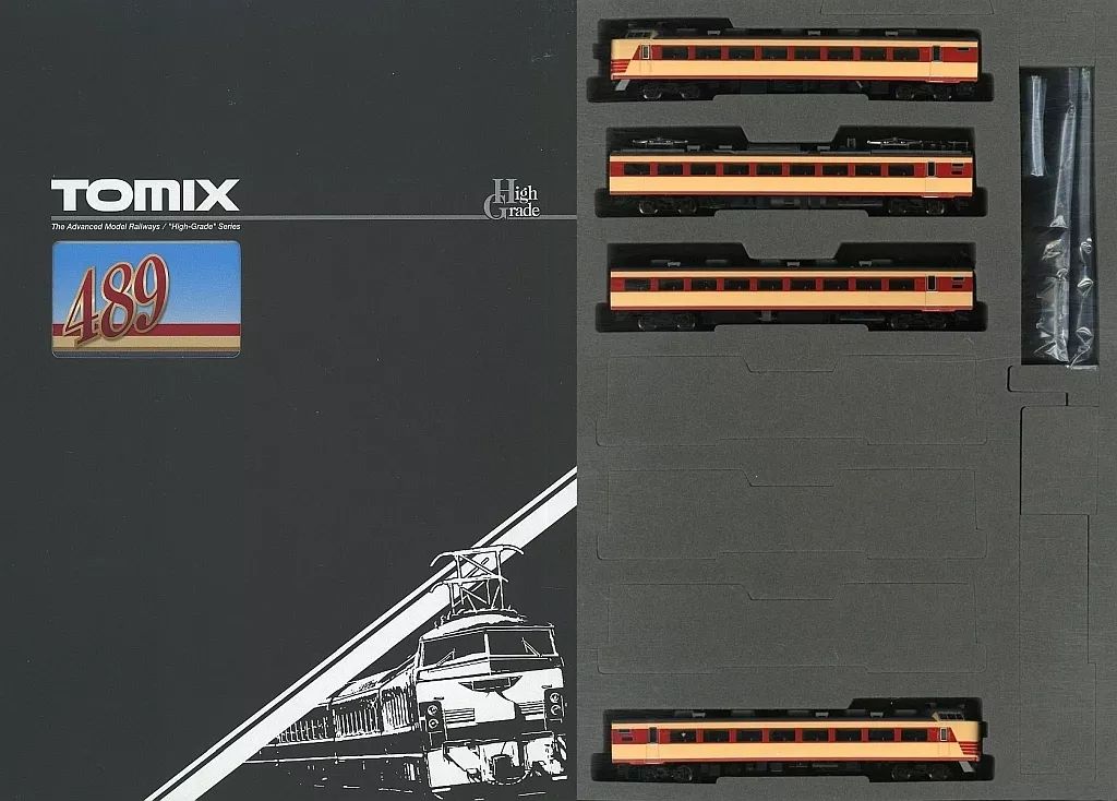 鉄道模型 1 150 489系特急電車 クハ489 200 600 基本セット 4両 98590
